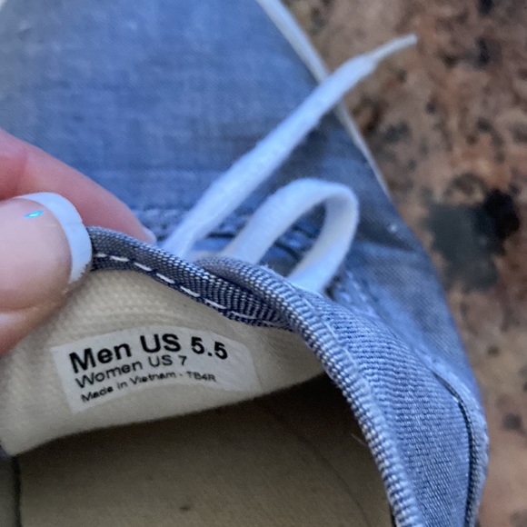 VANS Off the Wall denim sneakers - Picture 4 of 5